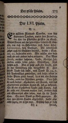 Der LVI. Psalm.