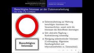 Craftmapping und Datenschutzgrundverordnung - Was ist erlaubt, wo sind die Grenzen?