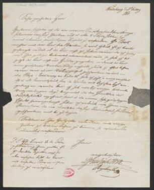 Brief an B. Schott's Söhne : 20.03.1850