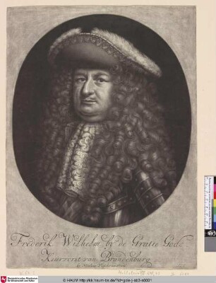 Frederik Wilhelm by de Gratie Gods [Friedrich Wilhelm, Kurfürst von Brandenburg]