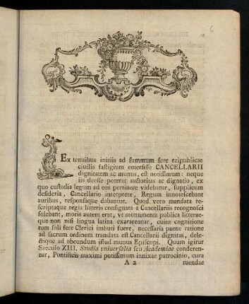 3-23, De Cancellariis Et Procancellariis.