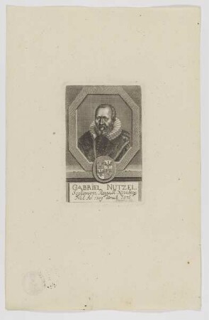 Bildnis des Gabriel Nutzel
