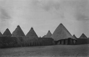 Lamido-Palast : Blick auf die Palastanlage des Oberhauptes (Lamido) von Tibati.