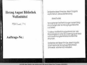 Oratio In Qva Præter Brevem Scholarvm Commendationem, Agitur De Vita Antiqvissimi Scriptoris Hippocratis, et nona Philippi Paracelsime licina .̤