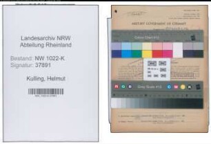Entnazifizierung Helmut Kulling , geb. 02.09.1908 (Bauleiter)