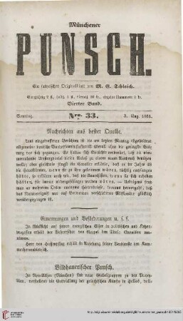 Nro. 33 (3. August 1851)