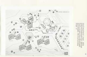 Studentenwohnheim, Bochum (Diplomarbeit bei Peter Poelzig): Grundriss Erdgeschoss 1:200