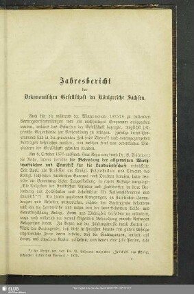 Jahresbericht der Oekonomischen Gesellschaft im Königreiche Sachsen