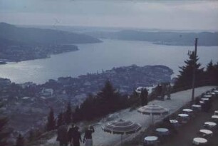 Reisefotos Norwegen. Ausflugslokal auf einem Berg