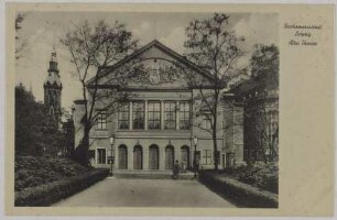 Reichsmessestadt Leipzig. Altes Theater