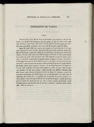 Distretto Di Vallo.