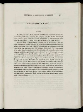Distretto Di Vallo.