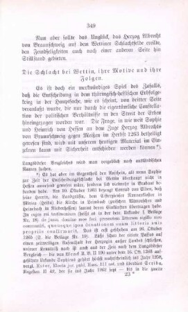Die Schlacht bei Wettin, ihre Motive und ihre Folgen.