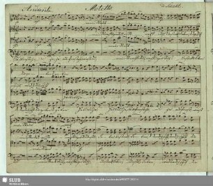 Schicht, [Johann Gottfried]: Auferstehn ja auferstehn wirst du