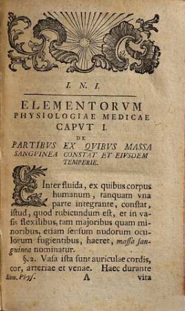 Georgii Erhardi Hambergeri Elementa physiologiae medicae : in usum praelectionum academicarum concinnata ; cum fig. et ind.