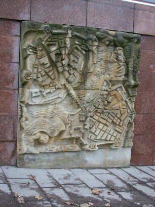 Relief zur Stadtgeschichte
