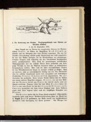 8. Die Eroberung von Grodno. Verfolgungskämpfe vom Njemen zur Beresina (Skidel)