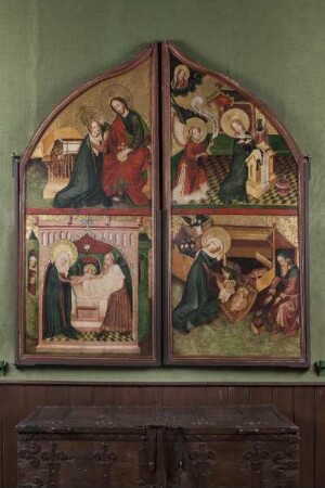 Severusaltar — Szenen aus dem Leben Mariä