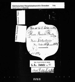Gerichtshandelsbuch von Kühnhaide (bei Zwönitz), Bd. 7
