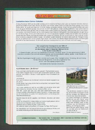 Könne Sie uns helfen?