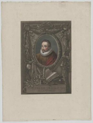 Bildnis des Miguel de Cervantes Saavedra