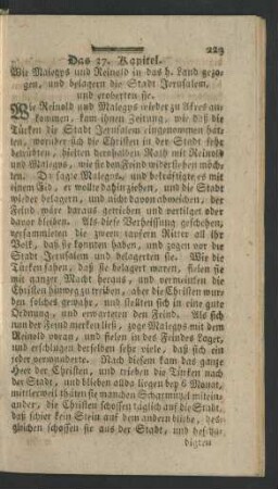 Das 27. Kapitel. Wie Malegys und Reinold in ...