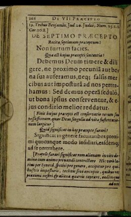De Septimo Præcepto.