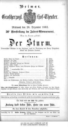 Der Sturm