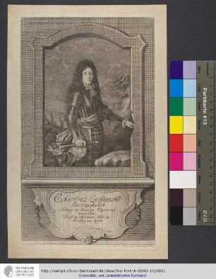 Emanuel Lebrecht Fürst zu Anhalt, Hertzog zu Sachsen, Engern und Westphalen, Graff zu Ascanien, Herr zu Bernburg und Zerbst / G. L. Crusius