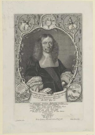 Bildnis des Philippus Iacobus Sachs à Löwenheimh