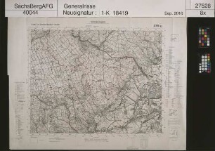 Karte des Sudetenlandes