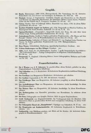 Graphik (Nr. 182-192)