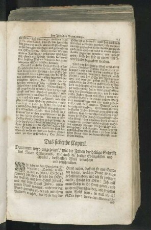 Das siebente Capitel.