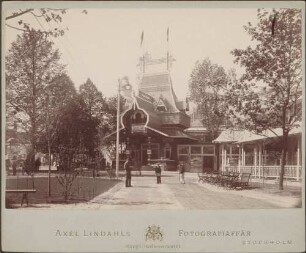 Pavillon der russischen Ausstellung.