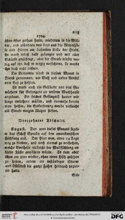 Dreyzehnter Abschnitt