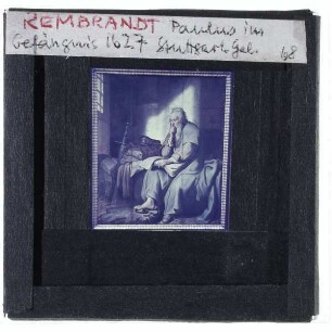Rembrandt, Paulus im Gefängnis (Stuttgart SG 746)