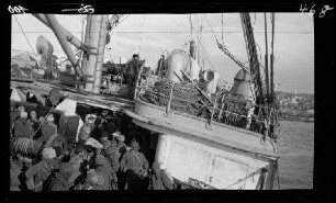 Auf der Fahrt von Konstantinopel (= Istanbul, Türkei) nach Gallipoli (= Gelibolu, Prov. Çanakkale, Türkei)