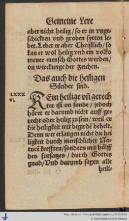 Das auch die heiligen Sünder sind