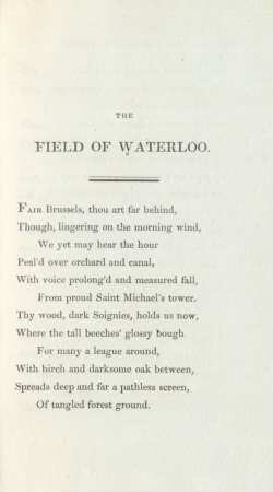 The field of Waterloo