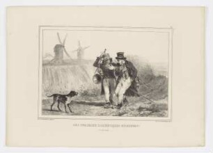 Les Chagrins domestiques me minent!..., Blatt 6 der Folge "Album de 1836"
