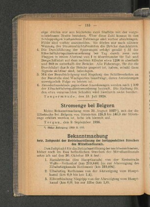 Stromenge bei Belgern