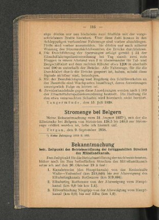 Stromenge bei Belgern