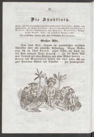 Die Sündfluth.
