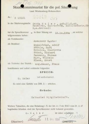 Maier, Gerda