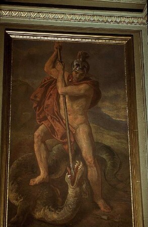Cadmus tötet den Drachen
