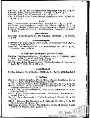 Personal-Verzeichnis