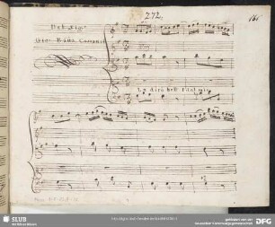 Partenope. Excerpts - Mus.1-F-82,7-12 : S, strings, bc