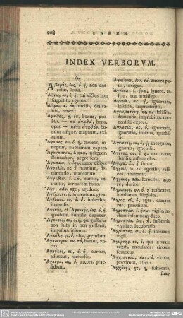 Index Verborum