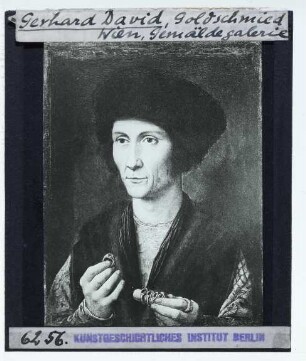 David, Bildnis eines Goldschmieds