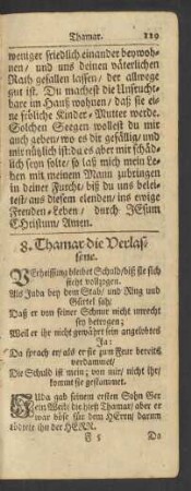 8. Thamar die Verlassene
